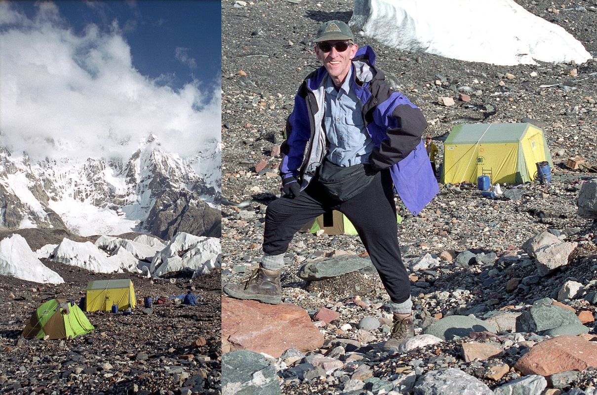 10 Jerome Ryan And Goro II Camp On Baltoro Glacier